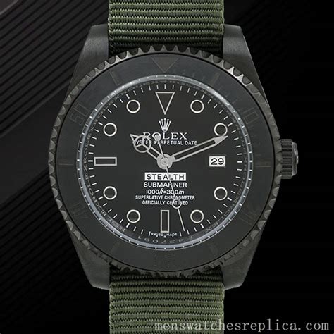 rolex stealth submariner replica|rolex submariner new price lists.